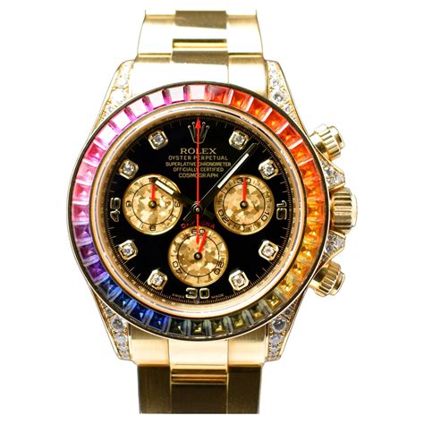 rolex daytona diamond gold|rolex gold daytona watches for sale.